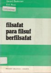 Filsafat para filsuf berfilsafat