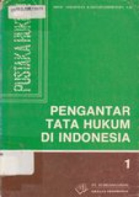 Pengantar tata hukum di Indonesia