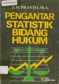 Pengantar statistik bidang hukum