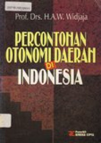 Percontohan otonomi daerah di Indonesia