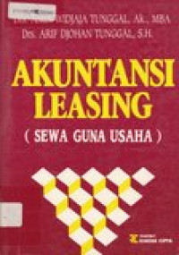 Akuntansi leasing: sewa guna usaha