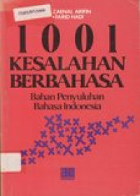 1001 kesalahan berbahasa: bahan penyuluhan Bahasa Indonesia