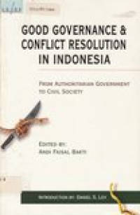 Good Governance & Conflict Resolution In Indonesia