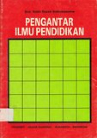 Pengantar ilmu pendidikan