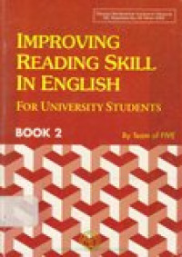 Improving reading skill in english for university students 2