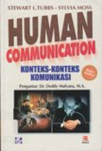 Human communication: konteks-konteks komunikasi