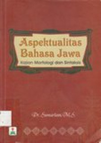 Aspektualitas Bahasa Jawa