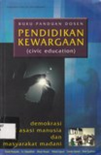 Buku panduan dosen pendidikan kewargaan (civic education)