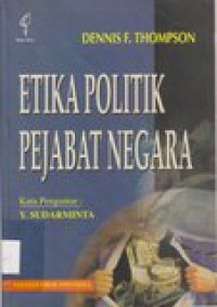 Etika politik pejabat negara