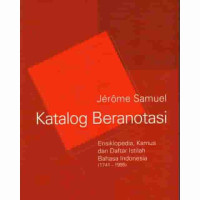 Katalog beranotasi ensiklopedia, kamus, dan daftar istilah bahasa indonesia (1741-1995)