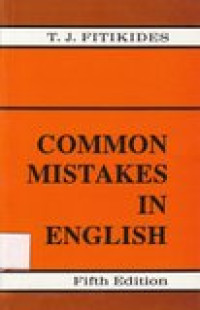 Common mistakes in English