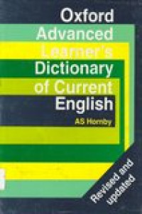 Oxford advanced dictionary of curreny English
