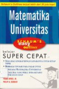 Matematika Universitas