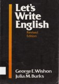 Let's write english