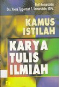 Kamus istilah karya tulis ilmiah