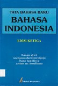 Tata Bahasa Baku Bahasa Indonesia