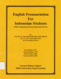 English pronunciation for Indonesian students