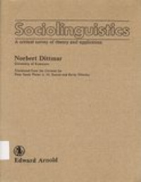 Sociolinguistics