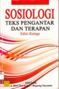 Sosiologi : teks pengantar dan terapan