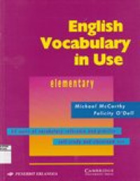 English vocabulary In Use Elementary