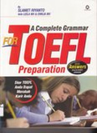 A Complete Grammar For Toefl Preparation