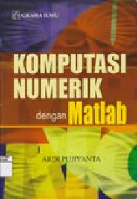 Komputasi numerik dengan matlab