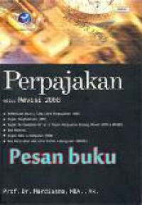 Perpajakan: edisi revisi tahun 2008