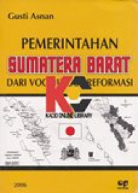 Pemerintahan Sumatera Barat dari VOC hingga reformasi