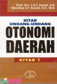 Kitab undang-undang otonomi daerah