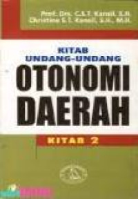 Kitab undang-undang otonomi daerah