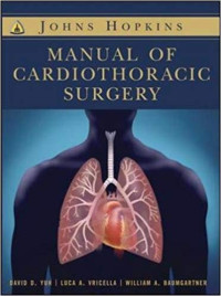 The Jhon hopkins manual of cardiothoracis surgery