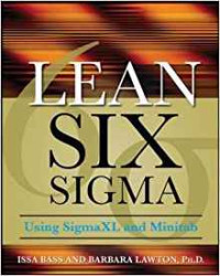 Lean six sigma using sigmXL and minitab