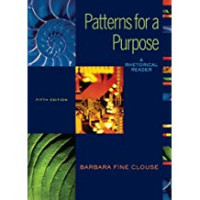 Patterns for a purpose: a rhetorical reader