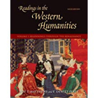 Readings in the western humanities