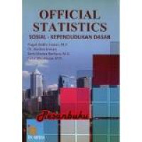Official statistics sosial-kependudukan dasar