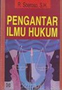 Pengantar ilmu hukum