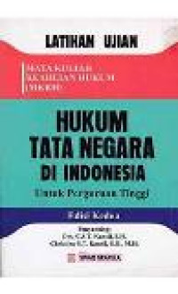 Latihan ujian hukum tata negara di Indonesia