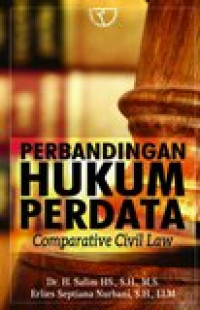 Perbandingan hukum perdata= comparative civil law