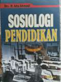 Sosilogi pendidikan