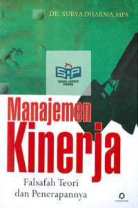 Manajemen kinerja: falsafah teori dan penerapannya