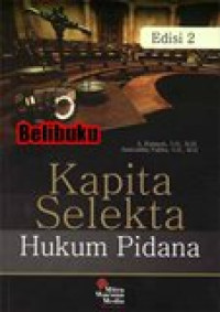 Kapita selekta hukum pidana