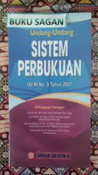 Undang-Undang Sistem Perbukuan: UU RI No. 3 Tahun 2017