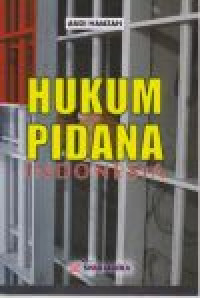 Hukum pidana Indonesia