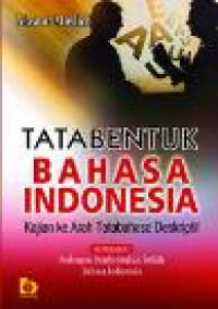 Tata bentuk bahasa Indonesia