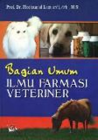 Bagian umum ilmu farmasi veteriner