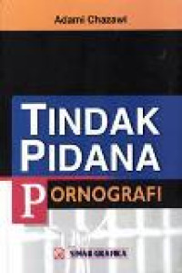 Tindak pidana pornografi