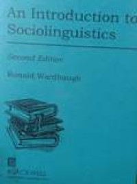 An introducation to sociolinguistics: second Edition