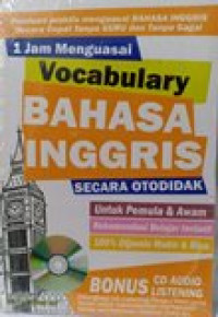 1 Jam menguasai vocabulary bahasa inggris secara otodidak