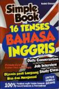 Simple book 16 tenses bahasa inggris