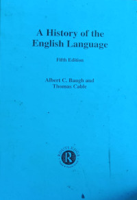 A history of the english languange